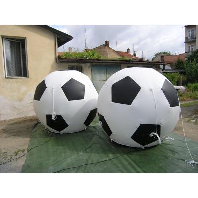 China PVC Indoor / Outdoor Advertising Inflatable Soccer Ball Inflatable Soccer Ground Ball for sale