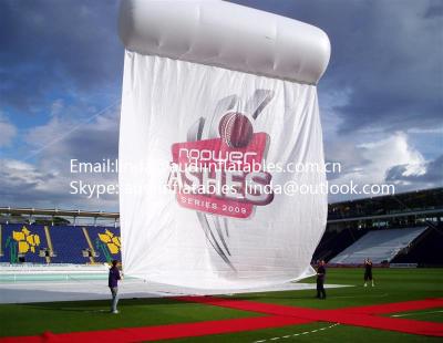 China PVC Sports Inflatable Helium Stadium Banner Cylinder Inflatable Helium Sky Flag For Advertising for sale