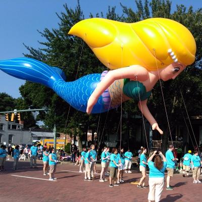 China 3-10 Years Helium Little Mermaid Parade Giant Helium Inflatables Balloon Parade Balloons Regional Fair for sale