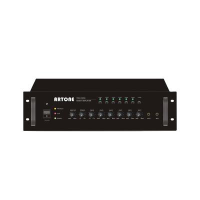 China reliable 15A ARTONE 650W PMA-E6650 6 zone PA mixer amplifier for sale