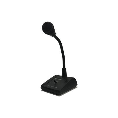 China Professional Dynamic Cable Goose-Neck MIC-66 With 6.3 PTTs Desktop Mic Jacks For Public Address System MIC-66 for sale