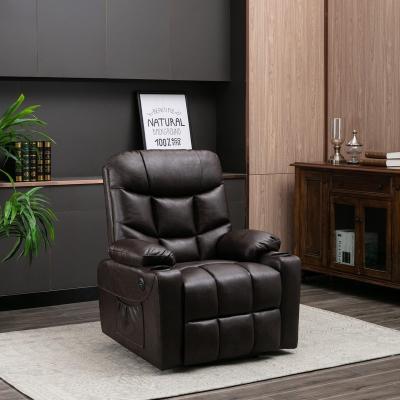 China Modern Simple Electric Massage Reclining Sofas Hot-Selling Recliner Recliner Leather Sofa Wholesale Sofa with Heating and Massage for sale