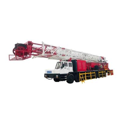 China energy & Premium Quality Oil Mining Equipment 750Hp Xj750 Workover Rig Truck Mounted Drilling /Workover Rigs for sale