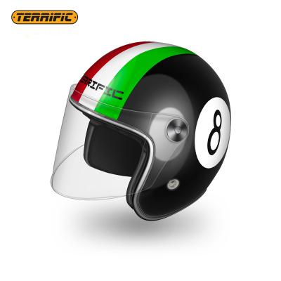 China Main Wholesale Motorcycle Open Face Helmet Full Face Motor Helmet Factory Protection Safety Half Face Helmets for sale