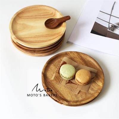 China Creative Safe Japanese Children's Dish Fruit Dish Beech Eco-Friendly Coaster Bardex Bard Tray for sale