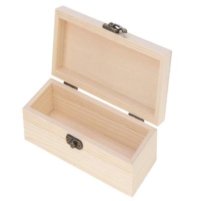 China China Decorate Simple Wedding Sparkle Style Centerpieces Tea Charm Wooden Gift Box for sale