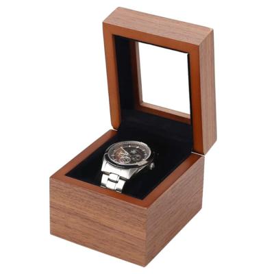 China Simple Decorative Minimalist Design Unisex Nature Distressed Wooden Watch Box for sale