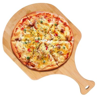 China Custom Pizza Handcrafted Skin Pine Skin Serving Tray Cheese Paddle Board Bread Cookies Tray for sale