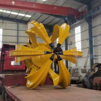 China Ports New Arrival Mini Excavator Rotation Grapple Hydraulic Multi Disc Grab for sale