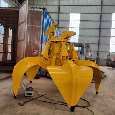 China High Quality Ports Excavator Mini Spin Grapple Mechanical Binding for sale