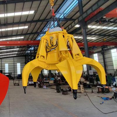 China High Quality Ports Orange Peel Grapple Hydraulic Multi Disc Bind for sale