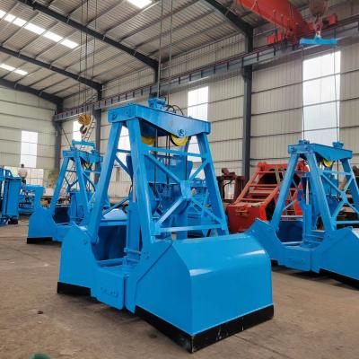 China Direct Selling Crane Orange Peel Ports Grapple Remote Control Grab For Waste Handling for sale