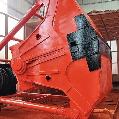 China Ports Factory Direct Sale Grapple Bucket Four Rope Grab For Material Handling for sale