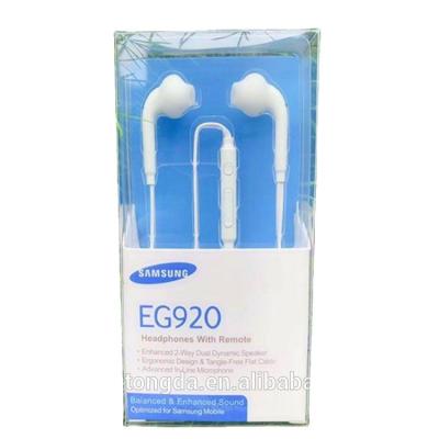 China Durable Wholesale Sports Headphones Super Bass Stereo Earbuds Mic /Remote Control For Samsung EG. - 920 S5 S6 S7 edge headphones for sale