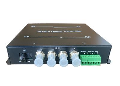 China 4CH 3G/HD-SDI Fiber Converter 20KM LC/SC/FC/ST for sale