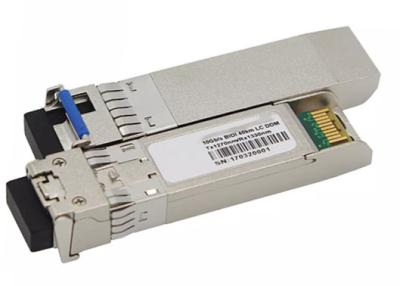 China 155M Bidi SFP Module 1310 / 1550nm , Simplex 20km LC WDM SFP Module for sale