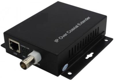 China PoE + Ethernet over Coax (EOC) Converter 10/100mbps 1.5km 1 BNC and 1 Ethernet Port for sale