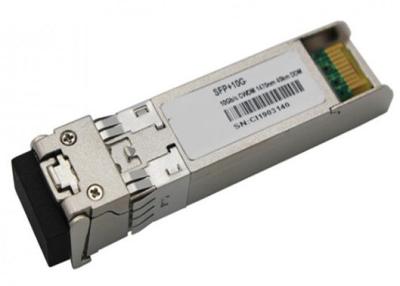 China 10G SFP+ Module CWDM SFP Transceiver Single Mode 40km 1270nm 1610nm for sale