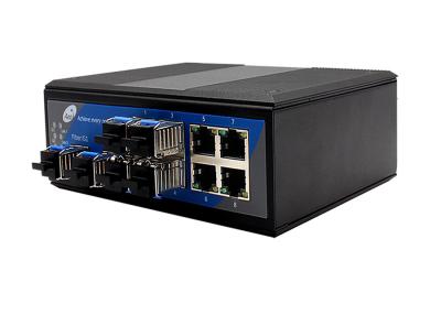 China Port-Faser-Schalter des Ethernet-10 mit 6 SFP und 4 Ethernet-Anschlüssen zu verkaufen