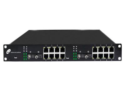 China Rack Mount 1000M Gigabit Ethernet Fiber Switch , Managed Gigabit Ethernet Switch for sale