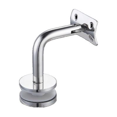 China Adjustable Stainless Steel Stair Railing Railing Bracket Wall Mounted Round Railing Bracket Adjustable Handrail Support Railing Fittings for sale