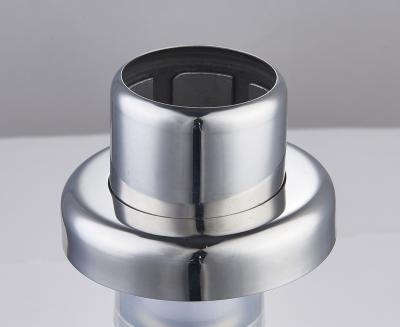 China Modern Stainless Steel Stair Fittings Fencing Tube Base Fitting Round Flange for sale