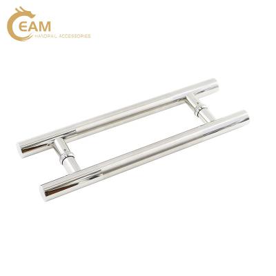 China Modern Stainless Steel Door Handle Chinese Style Sliding Door Shop Glass Door Handle for sale