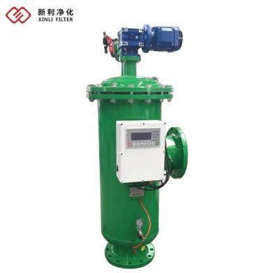 China Filtration Stainless Steel Self Cleaning Liquid Brush Type Automatic Filter for sale