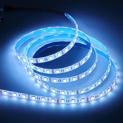 China SMD5050 5MFlexible LED Strip 120LEDs 12V/24V DC Ice Blue Amber Orange Pink Color LED Streifen 5050-5M for sale