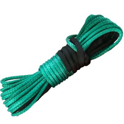 China Haul Braided Synthetic Winch Rope Used For ATV 4x4 Uhmwpe Rope for sale