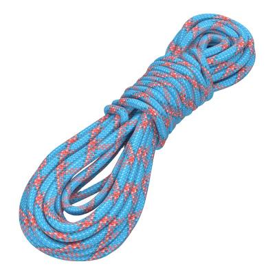 China High tenacity 9mm 10mm 12mm 14mm double braided nylon kernmantle outdoor climbing rope for sale