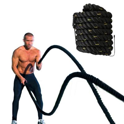 China Safty High Tensile Heavy Polyester Polypropylene Battle Rope for sale