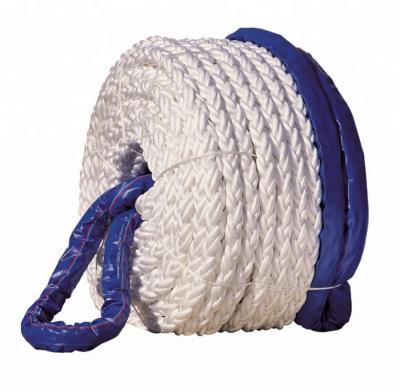 China Mooring Tow Line Polypropylene Bell Blend Compound Rope / Polyester Rope for sale