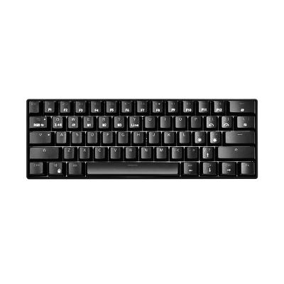 China Hot 61 Key Mini Backlit Computer Game Anti-ghosting Products Mechanical Keyboard for sale