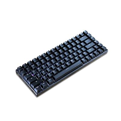 China Play Success 84 Professional 3 Modes White Backlight Mechanical Keyboard Gaming Keyboard for sale