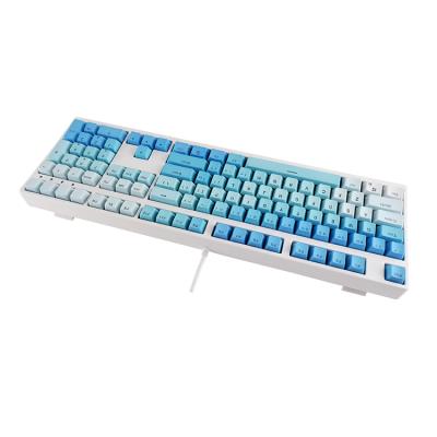 China 2021Mechanical Anti-ghosting Keyboard Maker Wired Programmable Gmaing PC Keyboard For Home Office Gamer for sale