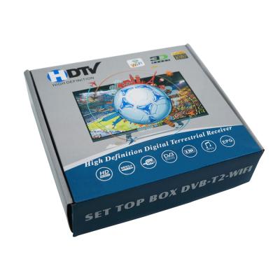 China USB WiFi Vmade MSA7T00Z Internet TV Multi Language DVB-T2 MPEG4 Dth Set Top Box for sale