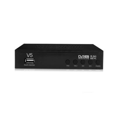 China H.265 V5 FHD Internet Satellite TV Receiver Free To Air H.265 DVB S2 Set Top Box for sale