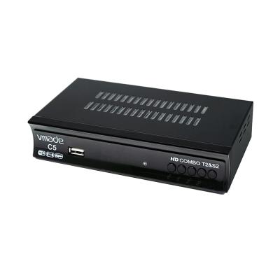 China New Model Support Satellite TV Receiver FHD Set Top Box T2+S2 FTA TV Combo Box for sale