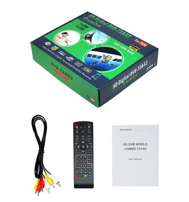 China Support Youtube and Biss Good Quality 1080P H.264 Main Decoder DVB T2S2 TV Receiver Combo Box for Morocco Africa for sale