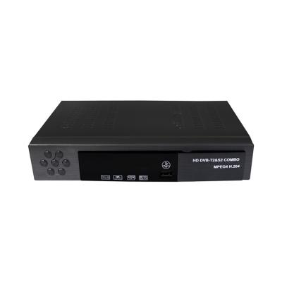 China 1080P HD wifi DVB t2s2 support combo cccam via USB satellite tv receiver tv set top box for sale