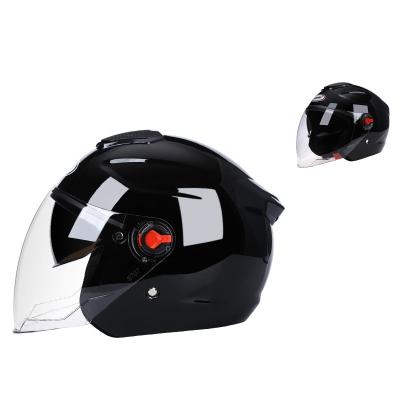 China High Quality Sun Shield Customized Motorcycle Helmet ABS Material Semi Front Motorcycle Helmet for sale