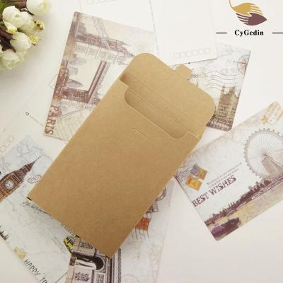 China Recyclable Custom Recyclable Kraft Mobile Phone Case Tempered Glass Phone Screen Protector Packaging Box for sale