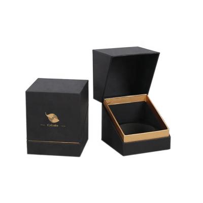 China Recyclable Custom Luxury Jewelry Boxes Cardboard Gift Box Bracelet Box With Sponge for sale