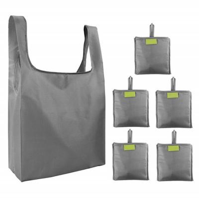 China Custom Eco Friendly Logo Checker Cloth Grocery Eco Folding Shopping Bag for sale