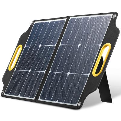 China Powerness 40 Watt Solar Panel With LCD Display Patent Portable Foldable Solar Panel Solar Charger 0 for sale