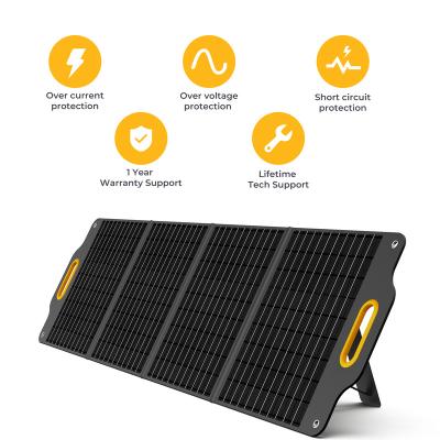 China 120 Watt Solar Panel With LCD Display Solar Panel Portable Foldable Solar Panel 0 for sale