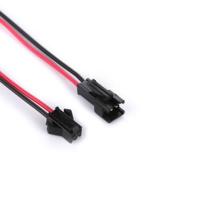 China SM 2.54 Electronic Female JST Male Electronic Cable Assembly for sale