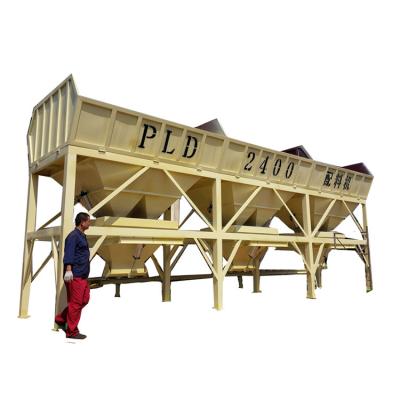 China Building Material Shops Yili Large Aggregates Batching Machine PLD2400 Used Concrete Batching Plant for sale