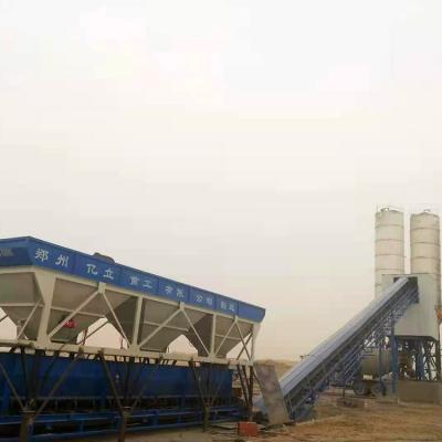 China Building Material Shops HZS60 Stationary Wet Mix Plant Specification Ready Mix Concrete Concrete Batching Plant for sale